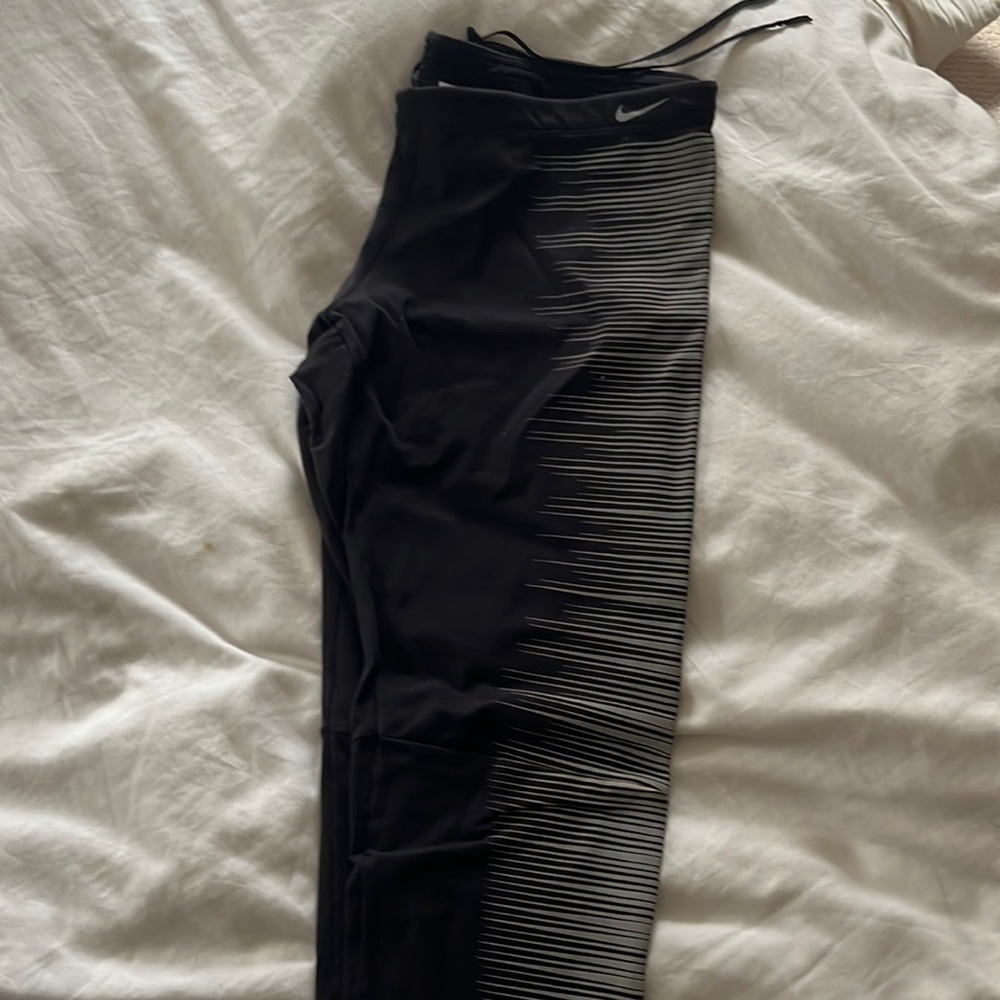 XL nike Running pants with flash sides (White)